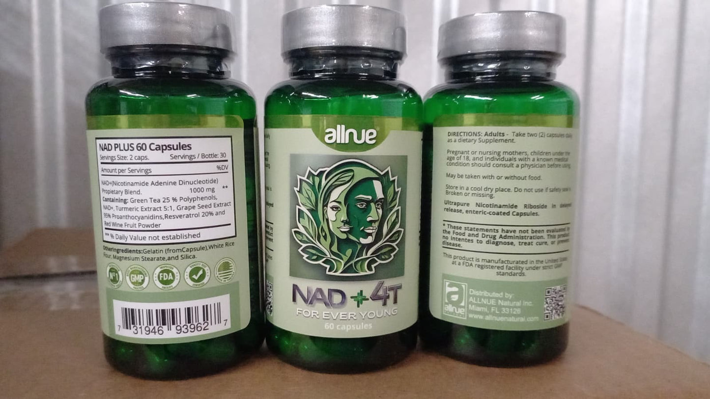 Kit de 3 Meses NAD + 4 T